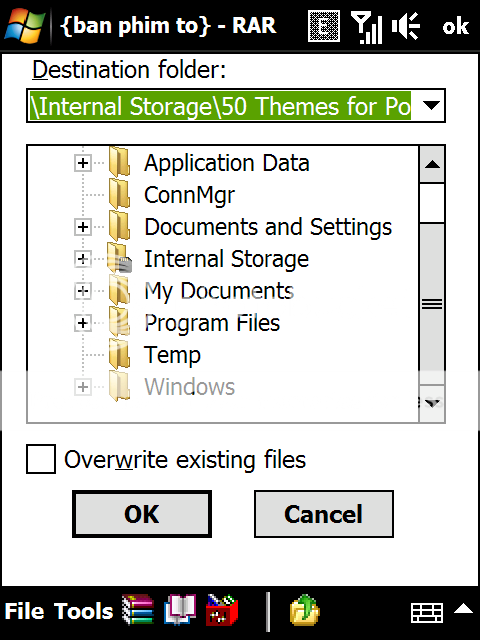 [ update ] Pocket RAR 3,93 - Phần mền nén và giải nén file RAR và ZIP ...